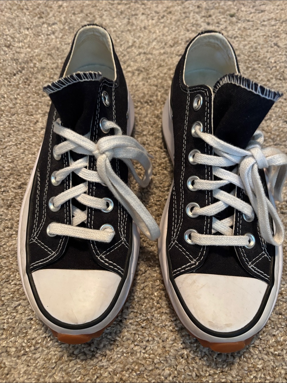 Chuck Taylor Converse Black & White Kids Low-Top Sneakers